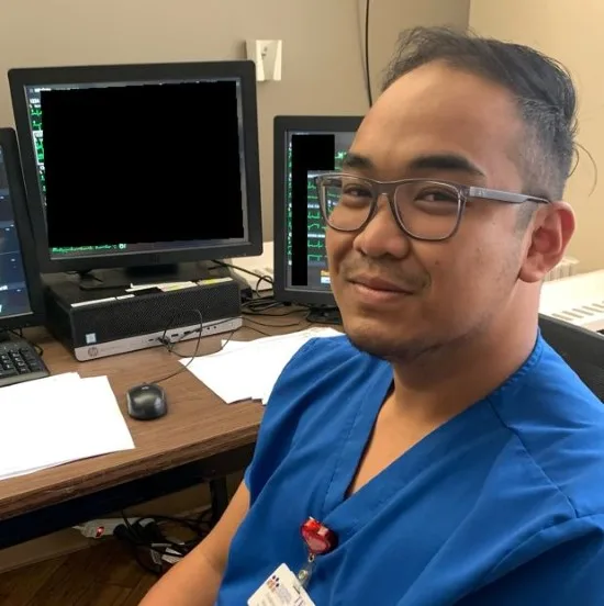 Frederico, Monitor Tech, Telemetry, Southern California Hospital at Culver City